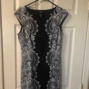 Alfani Dress - Black & White - Size 6